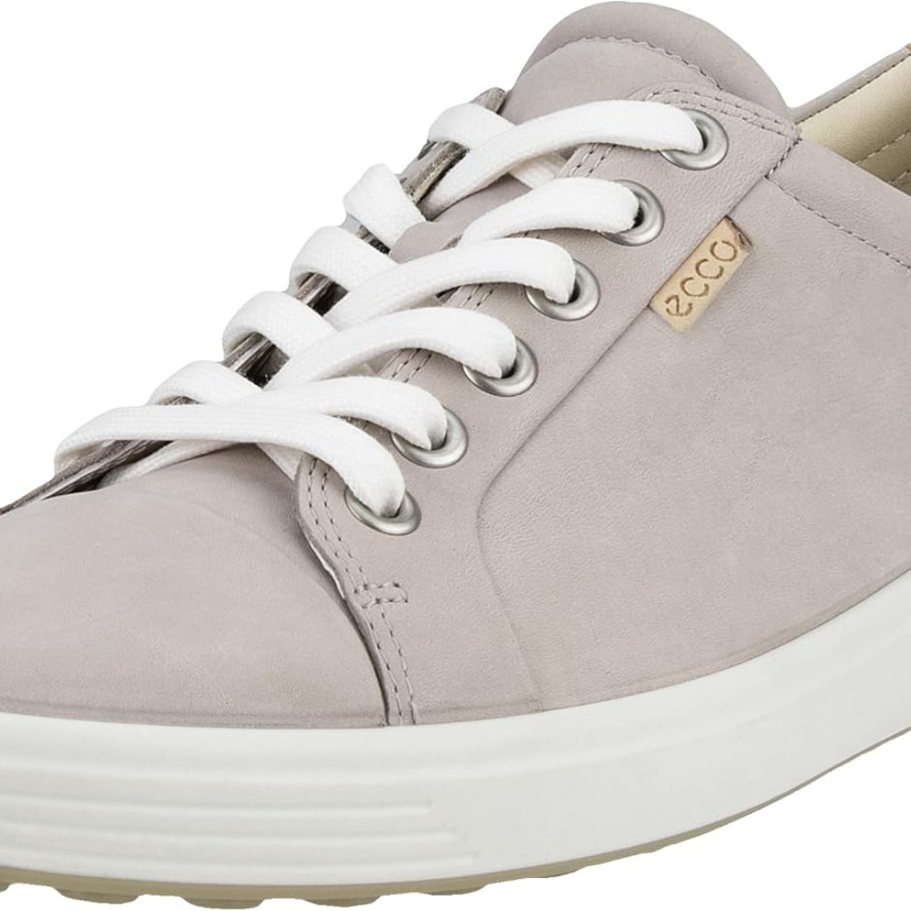 Breathable Women's Soft 7 Sneakers In Grey Rose Nubuck For Effortless Elegance